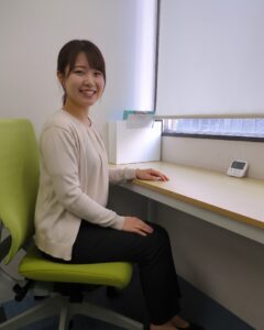 塾に在籍している女性講師